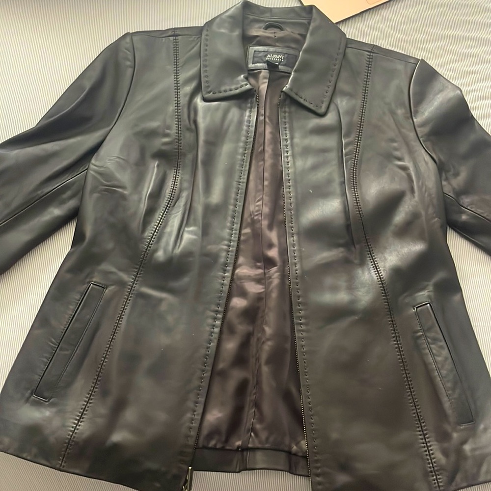 Leather Jacket - lightly worn
